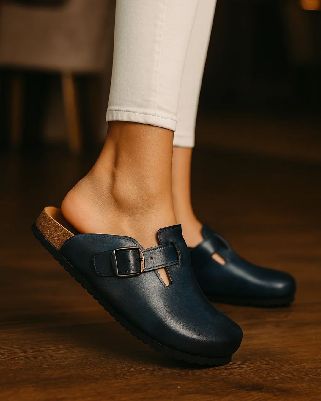 Handmade Genuine-Leather Clog