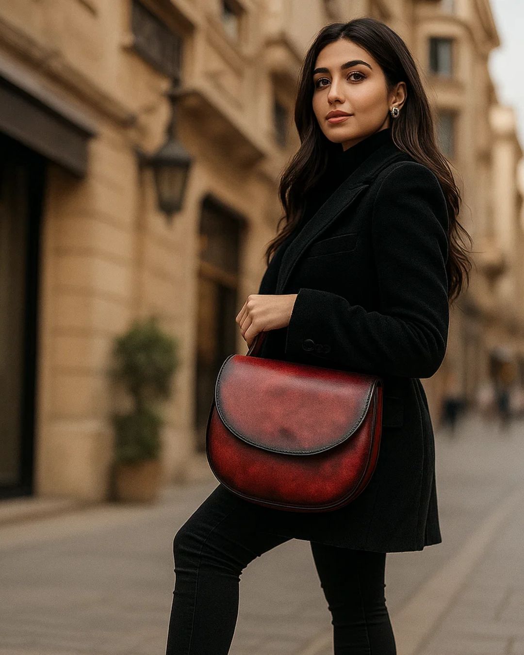 Handcrafted Genuine Leather Shoulder Bag